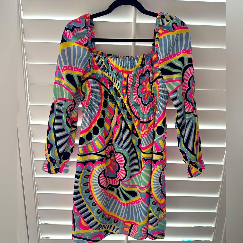 Fun and flirty Sail to Sable dress, sz s